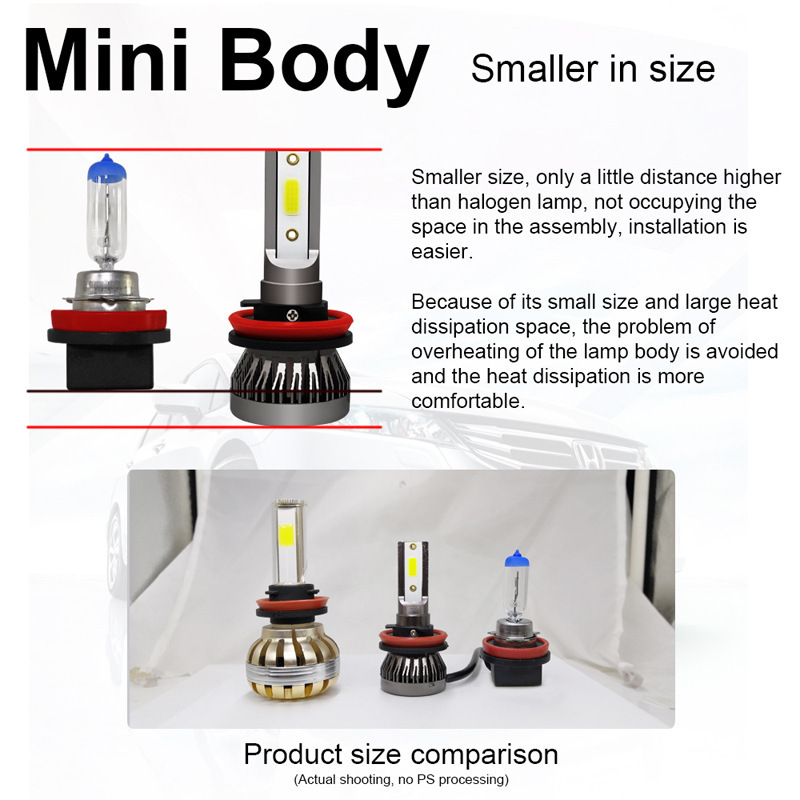 Sale H1 H8 H9 H11 9005 9012 led headlight hb4 custom 55w h7 led headlight led headlight bulb h4