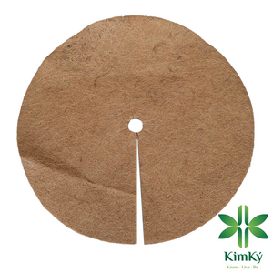 Vietnam Coconut Coir Mulch Mat / Round Coco Coir Disc For Growing Plant Farming With Competitive Price