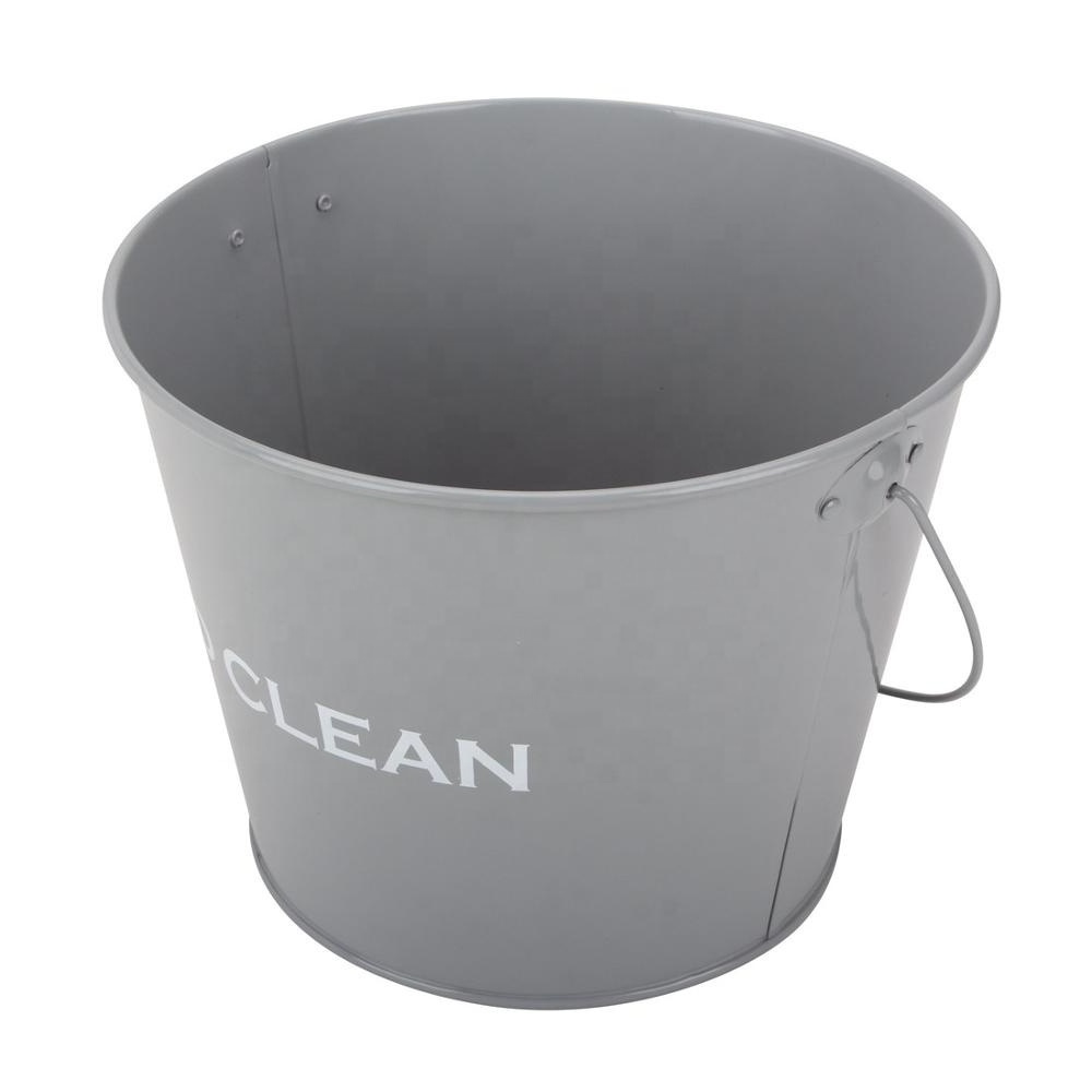 new water bucket colored metal pails metal pail