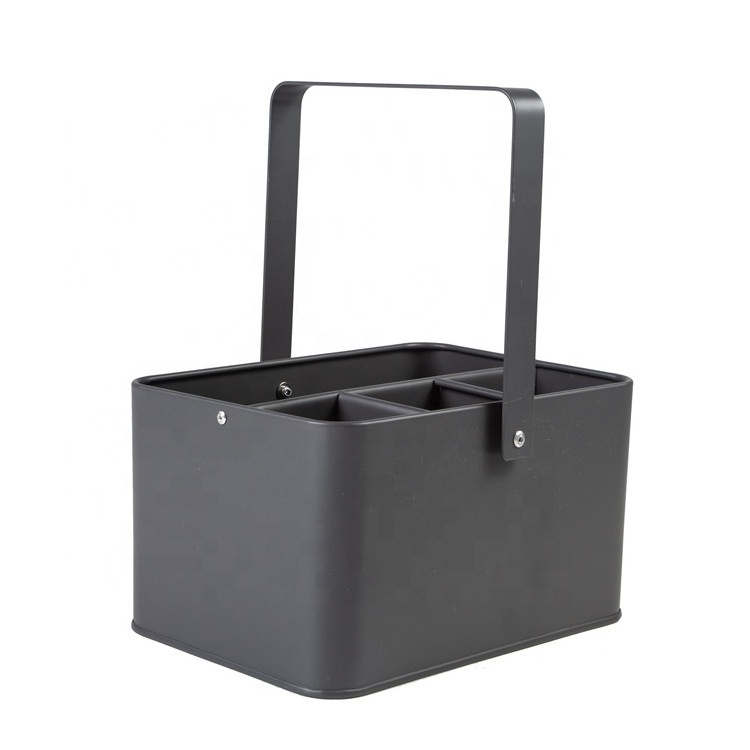 Galvanized Beer Holder Caddy