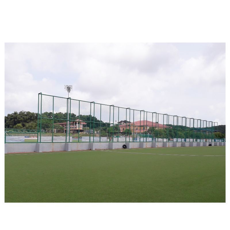 Manufacturer Residential Commercial 5ft 6ft 8ft 9ft Cuban Link Chain Fence 2 inch space Fencing 9 Gauge Chain Link Fence