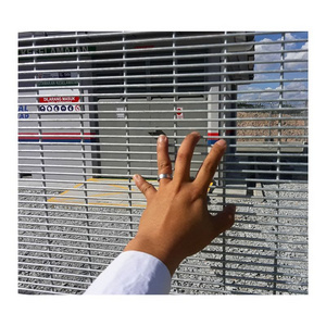 Customizable High Security Fence Panels Architectural small hole wire mesh fence Anti Climb 358 Welded Mesh Fence or Security