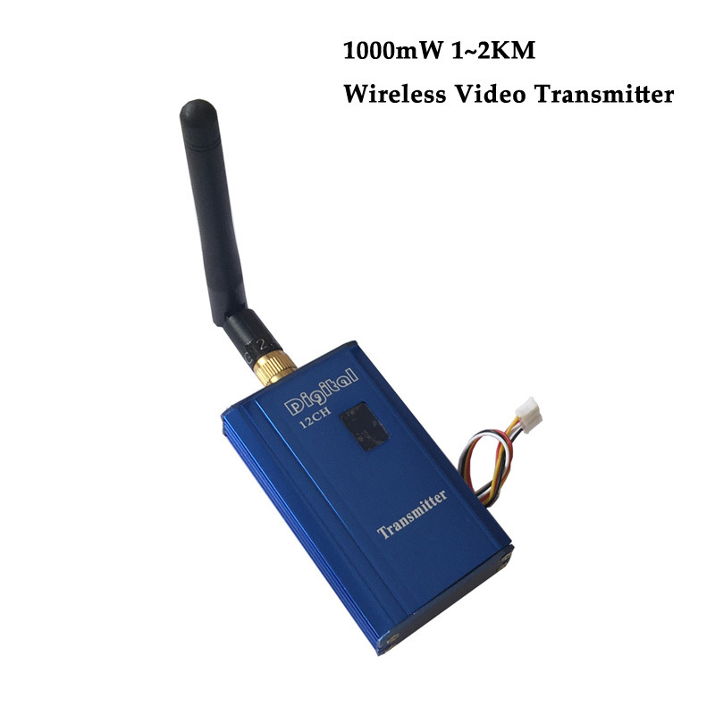 2.4Ghz FM Wireless Video Transmitter 12 Channels Long Range Transmitter and Receiver