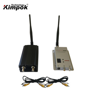 3-5km NLOS FM Wireless Video Transmitter 1.2Ghz 5000mW Analog Long Range AV Transmitter