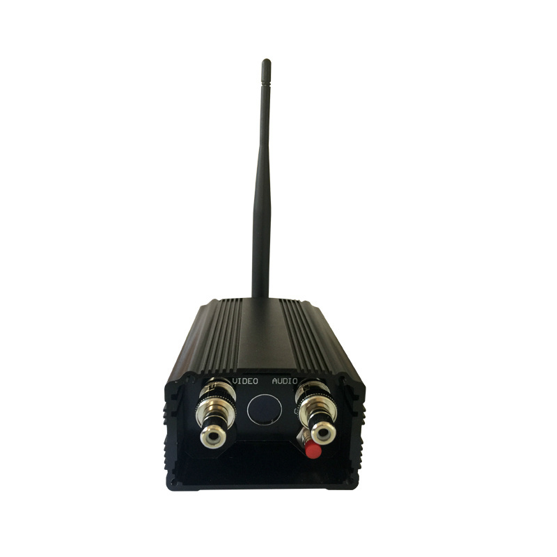 Long Range Wireless Video Transmitter and Receiver 1200Mhz AV Sender CCTV Audio Video Transmission System