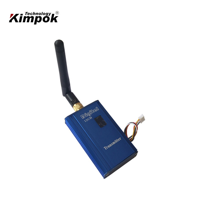 FPV Video Link 10km LOS 2.4Ghz Wireless Video Transmitter Long Range Transmitter and Receiver 1000mW RF Power