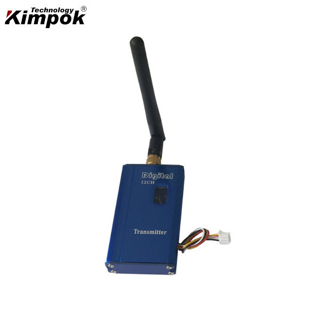 FPV Video Link 10km LOS 2.4Ghz Wireless Video Transmitter Long Range Transmitter and Receiver 1000mW RF Power