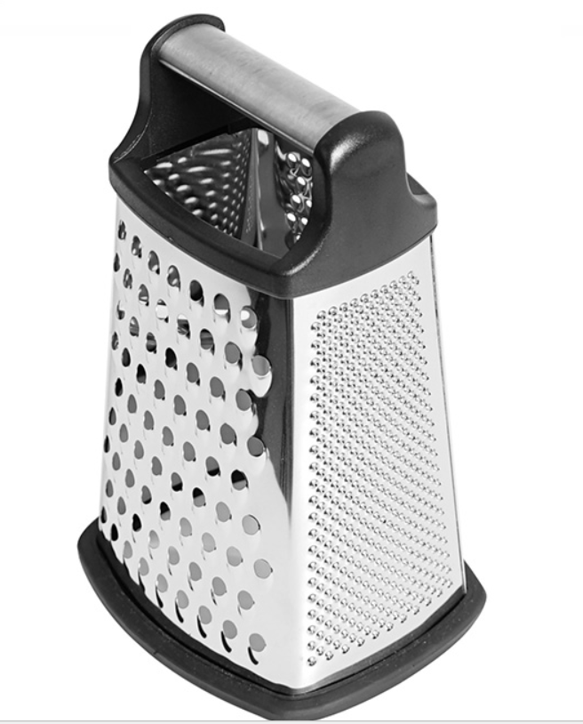 Baichang  8.5 10 inch large vegetable tools kitchen gadgets Stainless steel 4-sides cheese grater