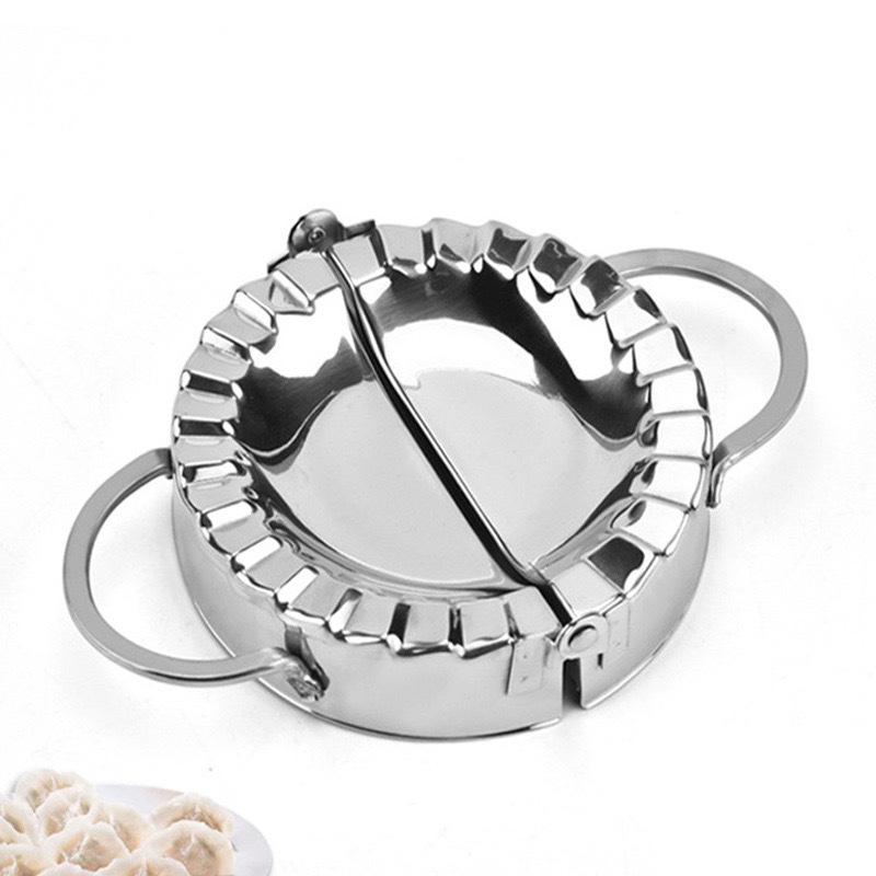 Dumpling Maker, 304 Stainless Steel DIY Dumpling Press, Ravioli Mould Pastry Dough Press Pastry Tools Tool for Kitchen