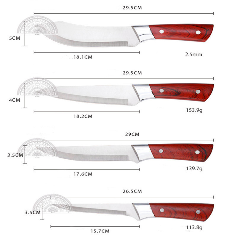 cleaver knife sets Professional 3Cr13 custom knife  chef knife kitchen cutter chef chopper