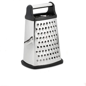 Baichang  8.5 10 inch large vegetable tools kitchen gadgets Stainless steel 4-sides cheese grater