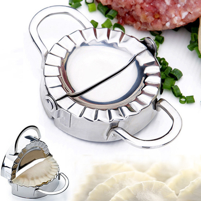 Dumpling Maker, 304 Stainless Steel DIY Dumpling Press, Ravioli Mould Pastry Dough Press Pastry Tools Tool for Kitchen