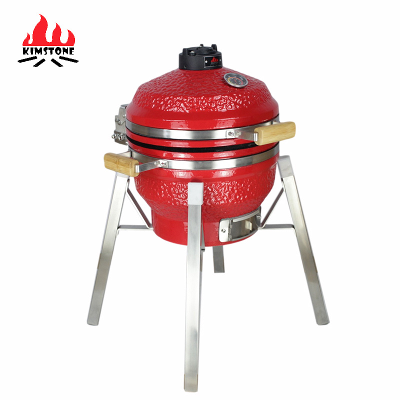 Lo Nuong Bbq Kamado Pan Rvs 16Inch Ceramic Smoker Kamado Lite Refractory Kamado Bbq Grill