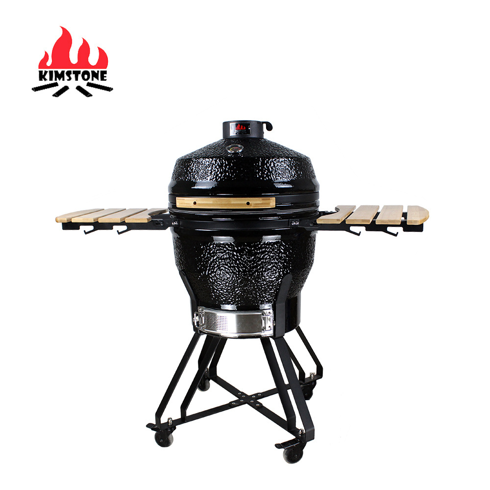 barbacoa de ceramic komodo big joe KIMSTONE kamado blue big bbq egg shaped outdoor cooking 22 inch chimney outdoor grill kamado