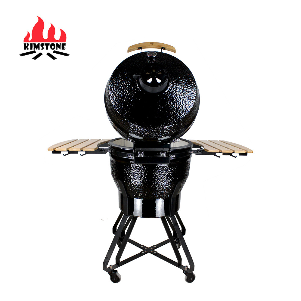 barbacoa de ceramic komodo big joe KIMSTONE kamado blue big bbq egg shaped outdoor cooking 22 inch chimney outdoor grill kamado