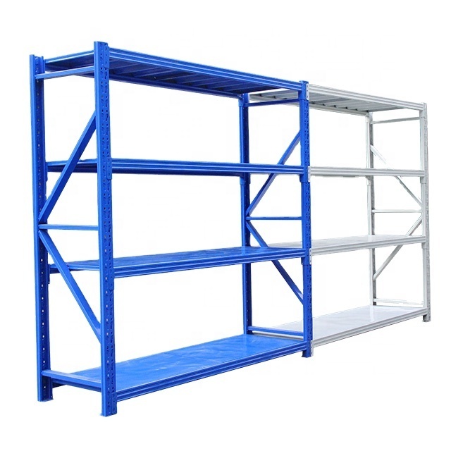 4 layers Heavy duty industrial garage storage racks warehouse shelving