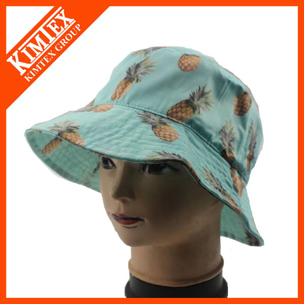 Custom wholesale cheap sublimation printed bucket hat and cap