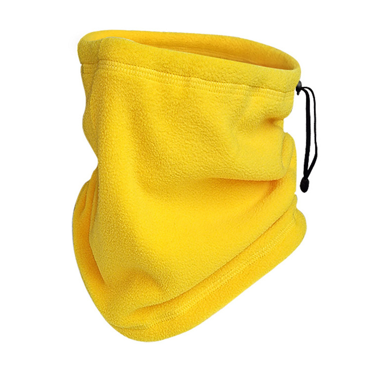 Promotion Solid color  Thermal High quality Polar fleece motorcycle balaclava for winter Multifunctional hats and neck warmer