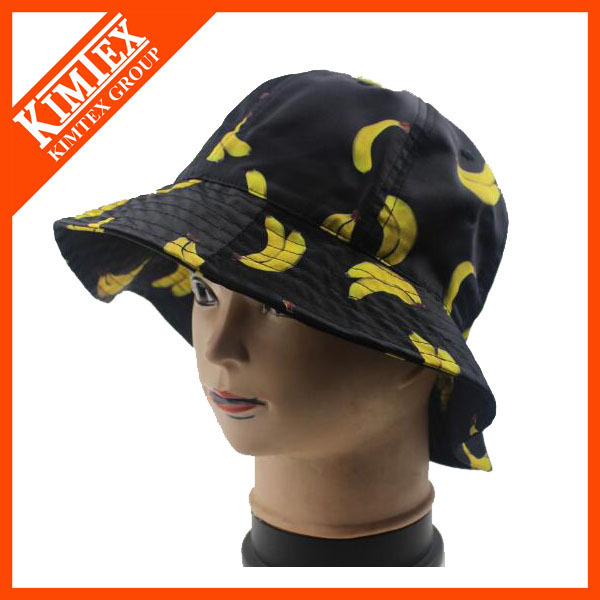 Custom wholesale cheap sublimation printed bucket hat and cap