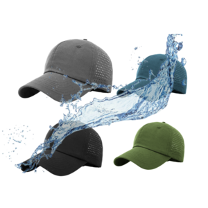 KIMTEX custom logo waterproof fabric golf cap hat gorras ventilate baseball caps trucker hats