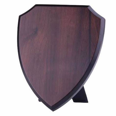 Customized Plaques and Trophies Award by Laminated MDF Solid Wood Manufacturer in Vietnam Wooden Plaque for Celebrate