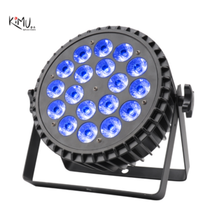 18*10W Aluminum LED Par Lights DMX 512 Party Club Disco Lighting RGBW 4in1 LED Par Can Stage Lights