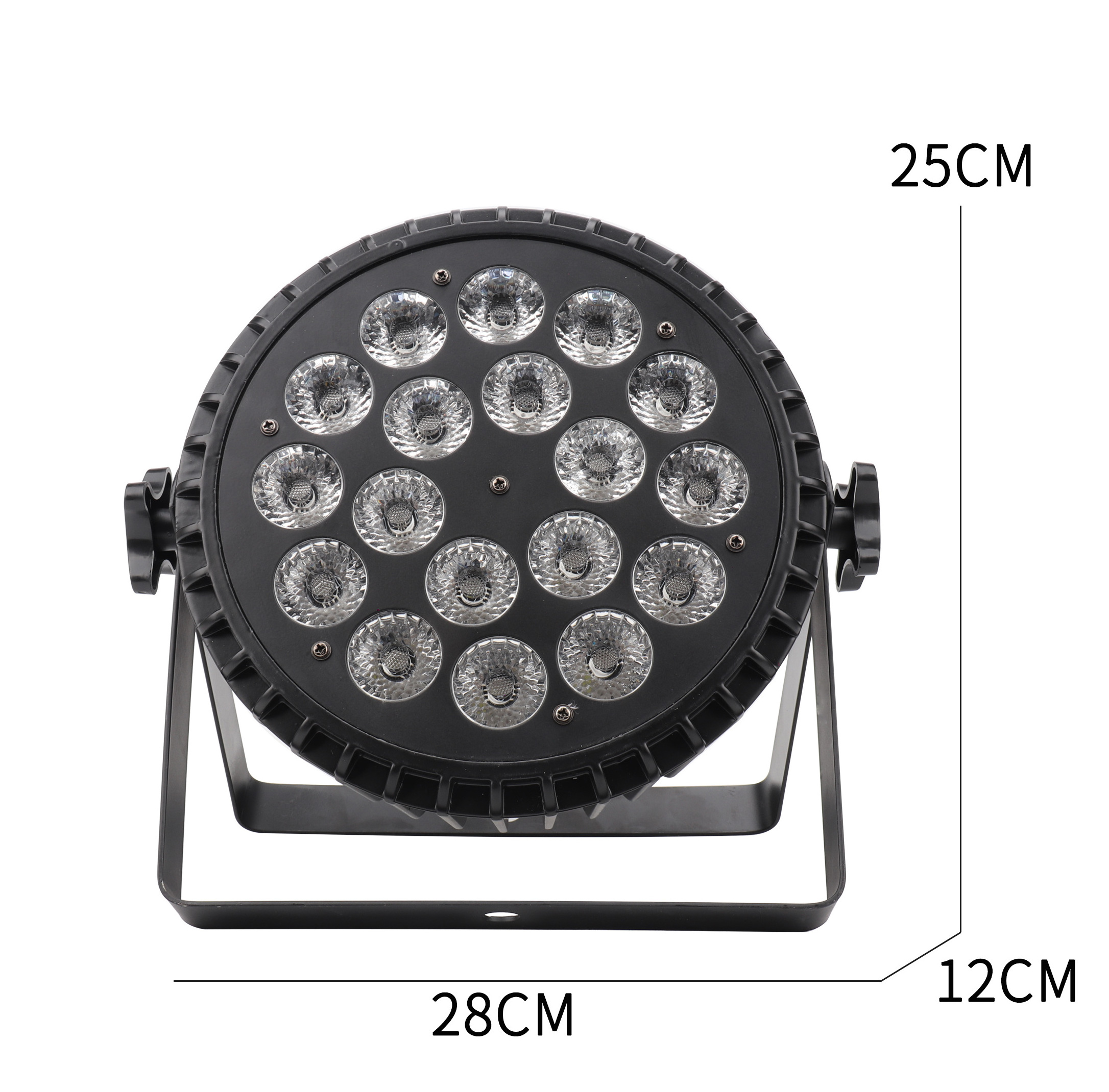 18*10W Aluminum LED Par Lights DMX 512 Party Club Disco Lighting RGBW 4in1 LED Par Can Stage Lights