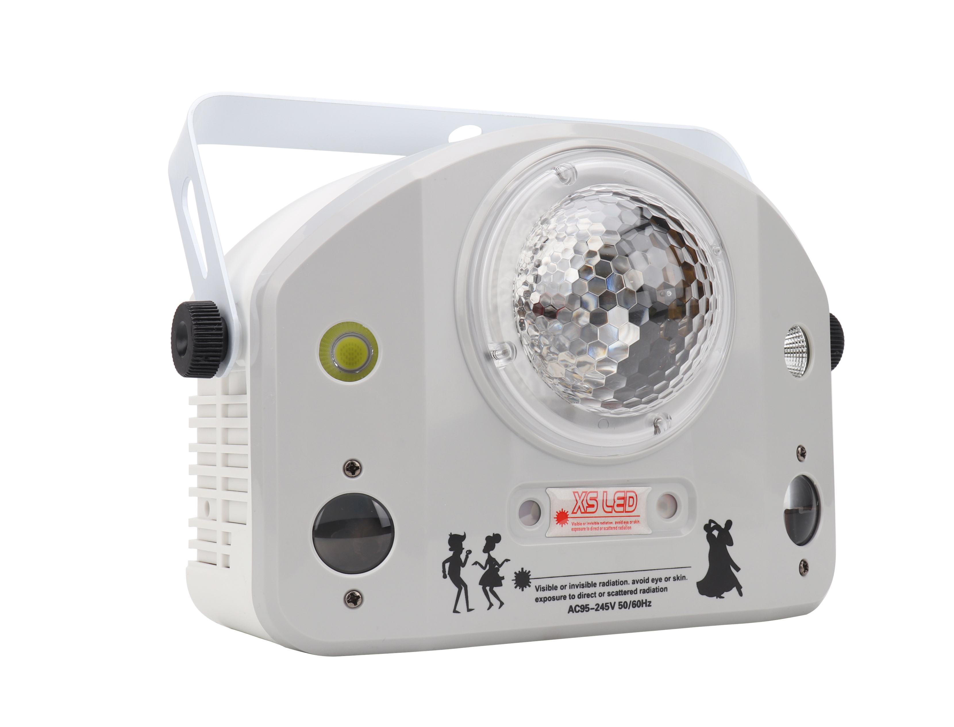 KM-EF11092  Mini LED LED Water Wave  Gobo Strobe and laser 4in1 Effect Light for Family Party