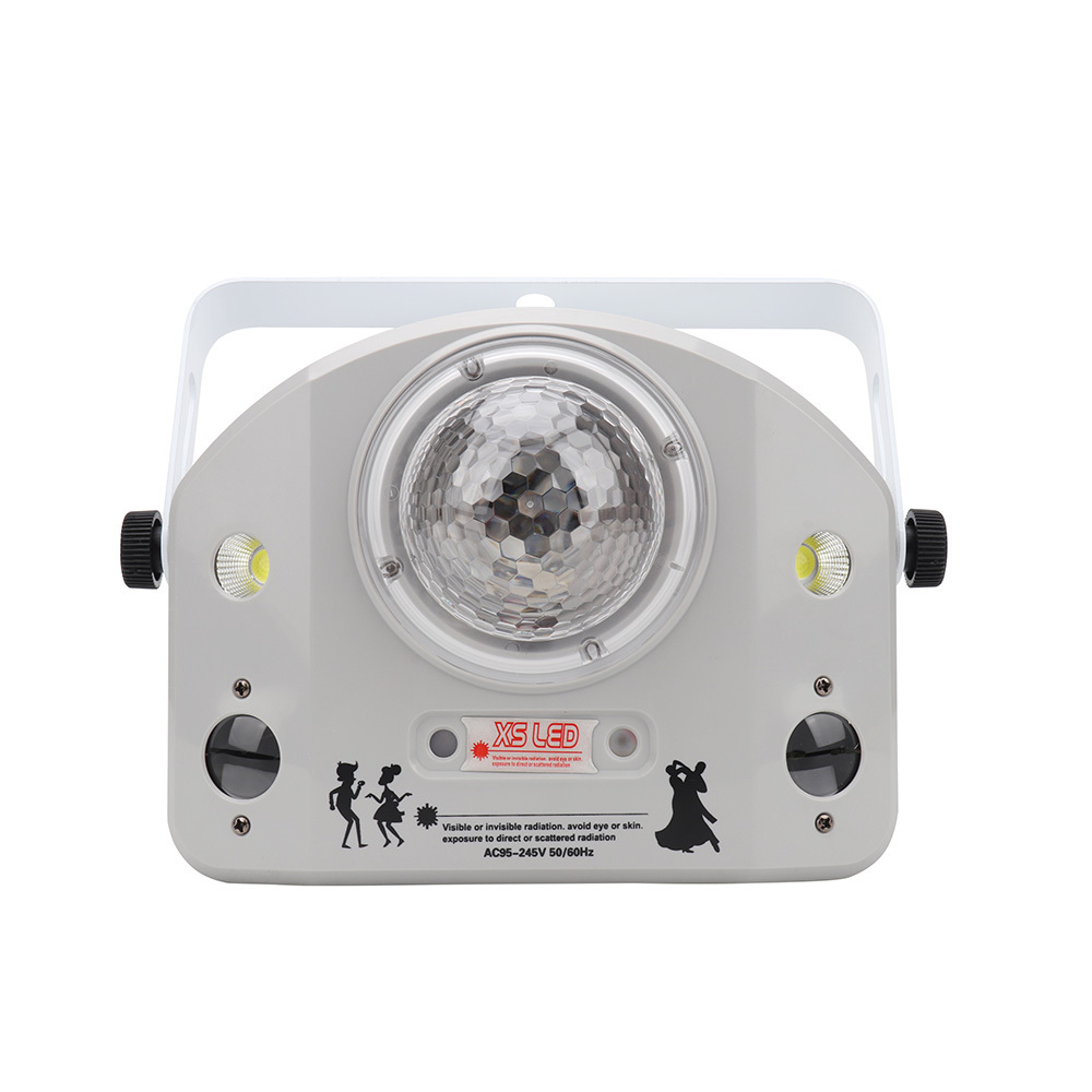 KM-EF11092  Mini LED LED Water Wave  Gobo Strobe and laser 4in1 Effect Light for Family Party