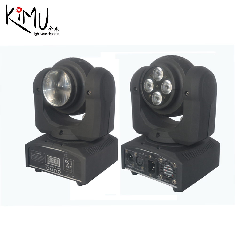 Wholesale Led Beam 4pcs*10w Rgbw 4in1 Moving Head Lighting Laser Beam Light With Led