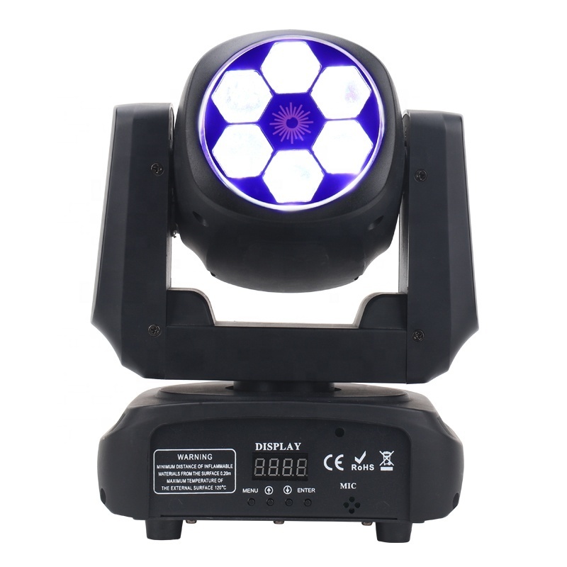 6pcs Bee Eye Laser Disco  Led Moving Head Night Club Ceiling  Light