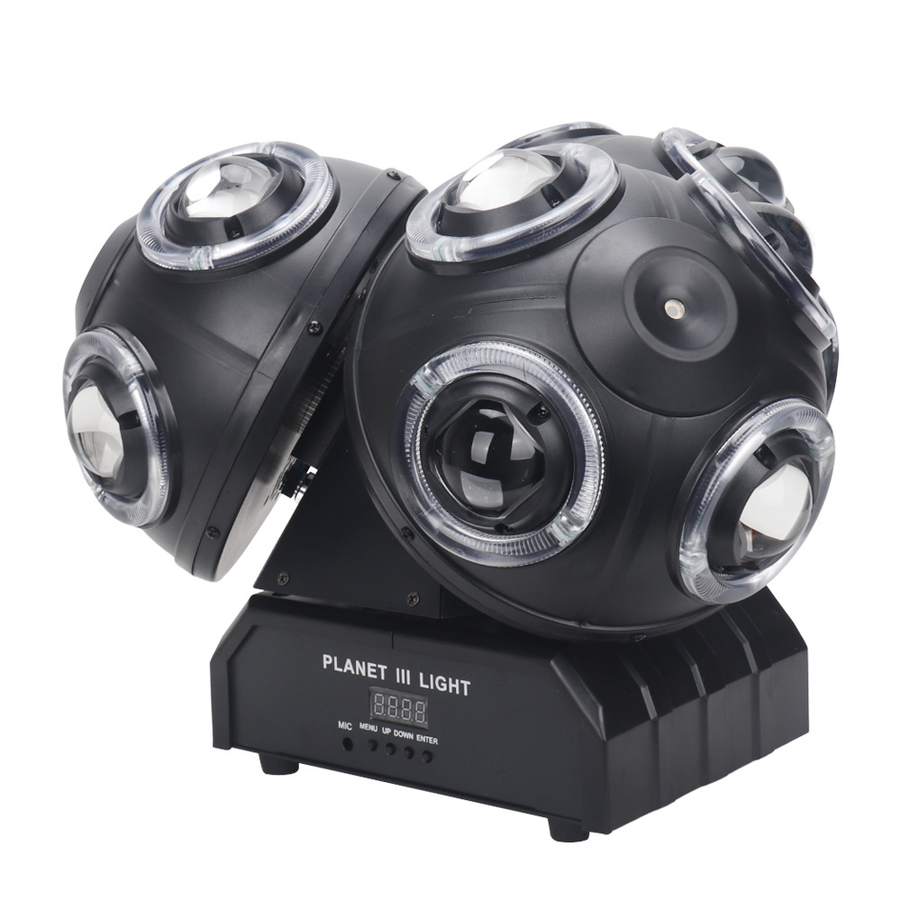 3 Arms 150W Moving Head Beam Light RGB With Light Ring Spider Laser Light For DJ Disco Party