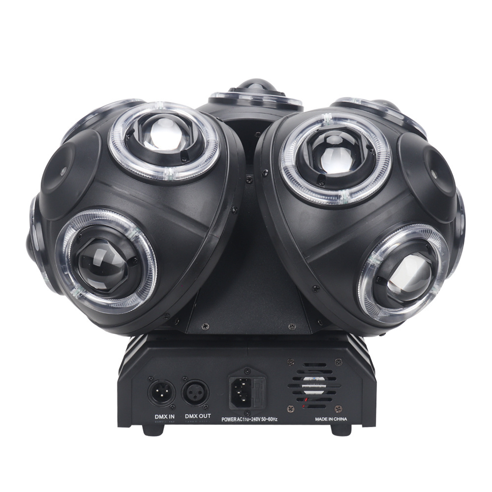 3 Arms 150W Moving Head Beam Light RGB With Light Ring Spider Laser Light For DJ Disco Party