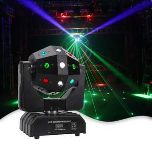 Magic Ball Beam Strobe Laser Moving Head Dj Bar 16pcs Strobe Beam Laser 3in1 Led Moving Head Light