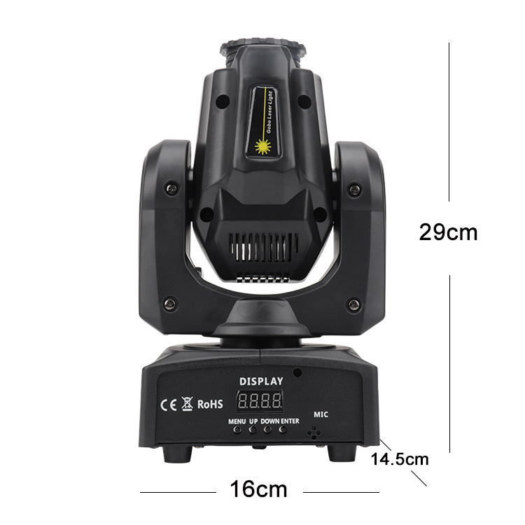 high quality chauvet 30w mini spot laser moving head light for wedding karaoke