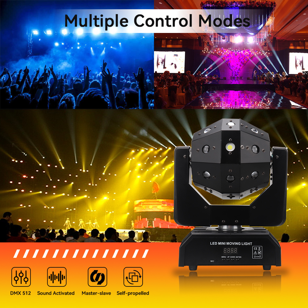 Magic Ball Beam Strobe Laser Moving Head Dj Bar 16pcs Strobe Beam Laser 3in1 Led Moving Head Light