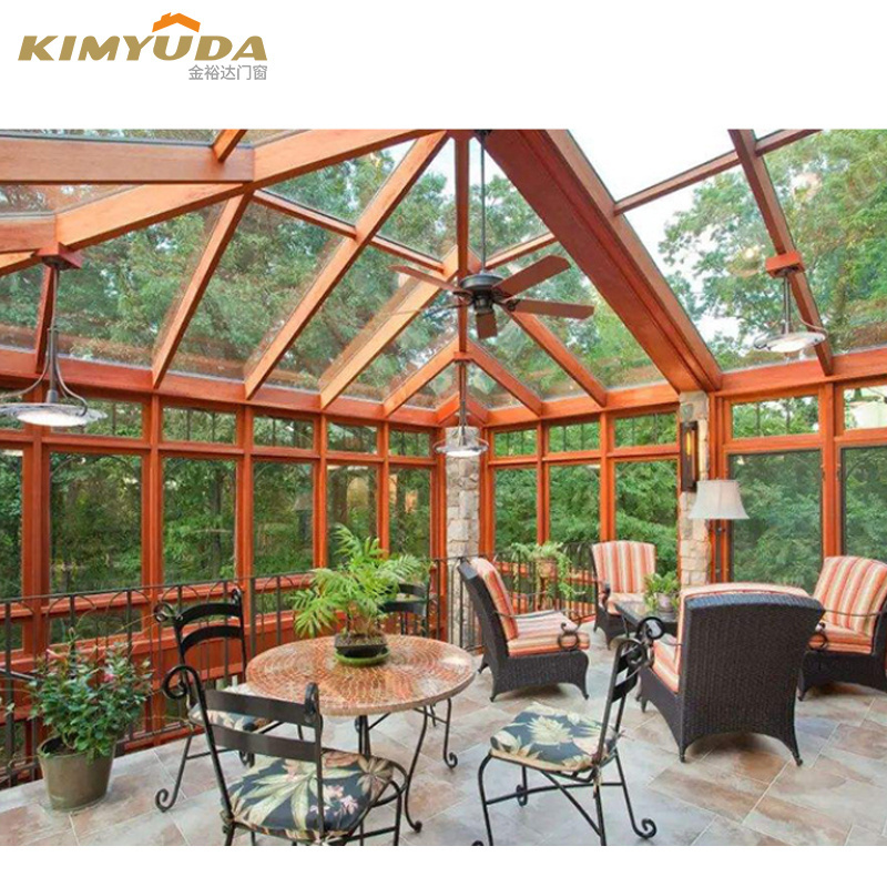 Extruded Aluminum Frame Glass Winter Garden Sunroom House Designs Topiary Frames Or Oven Door For Balcony And Garden