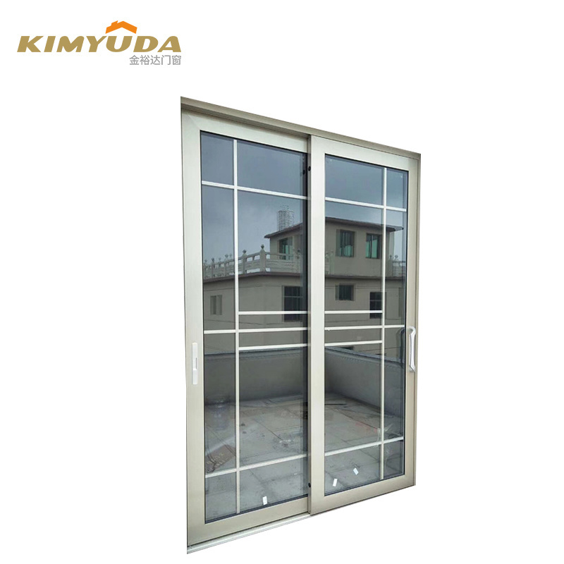 Commercial Residential Lowes Glass Transparent Long Aluminum Bi Folding Accordion Bifold Sliding Exterior Door With Locks