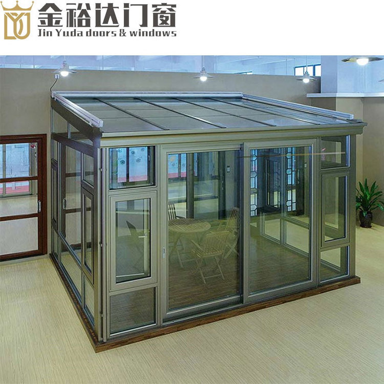 glass conservatory roof aluminium prefabricated glass conservatory with skylight roof windows