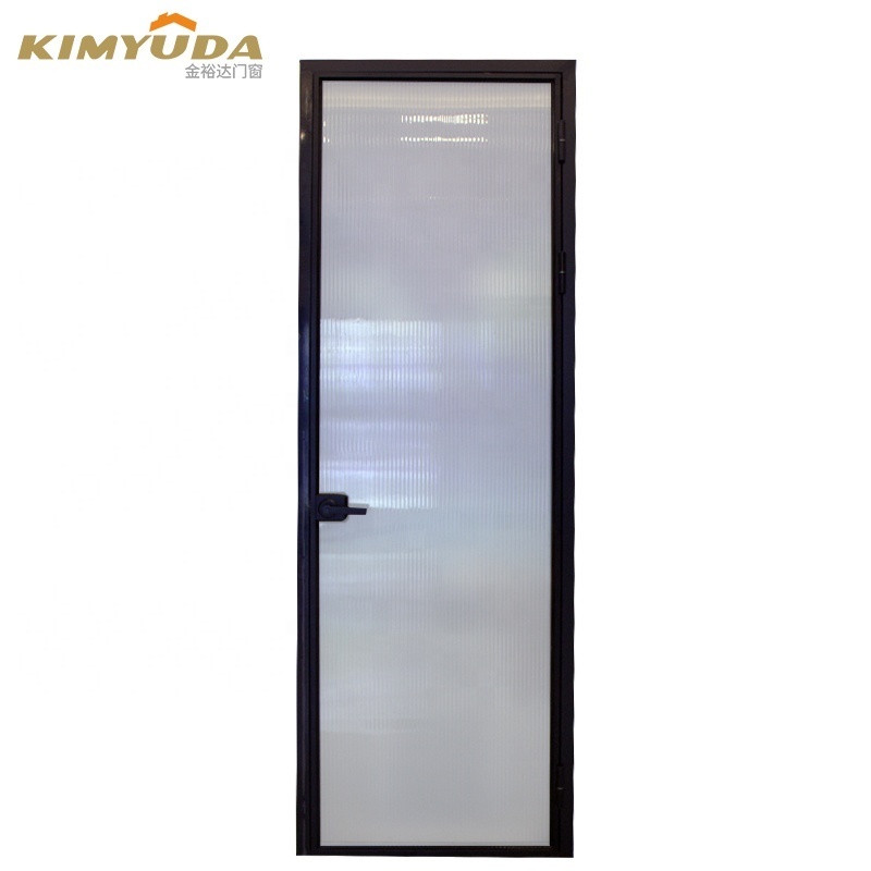 Best-selling Classic Style Glass Swing Door Toilet Aluminum Alloy Doors And Windows