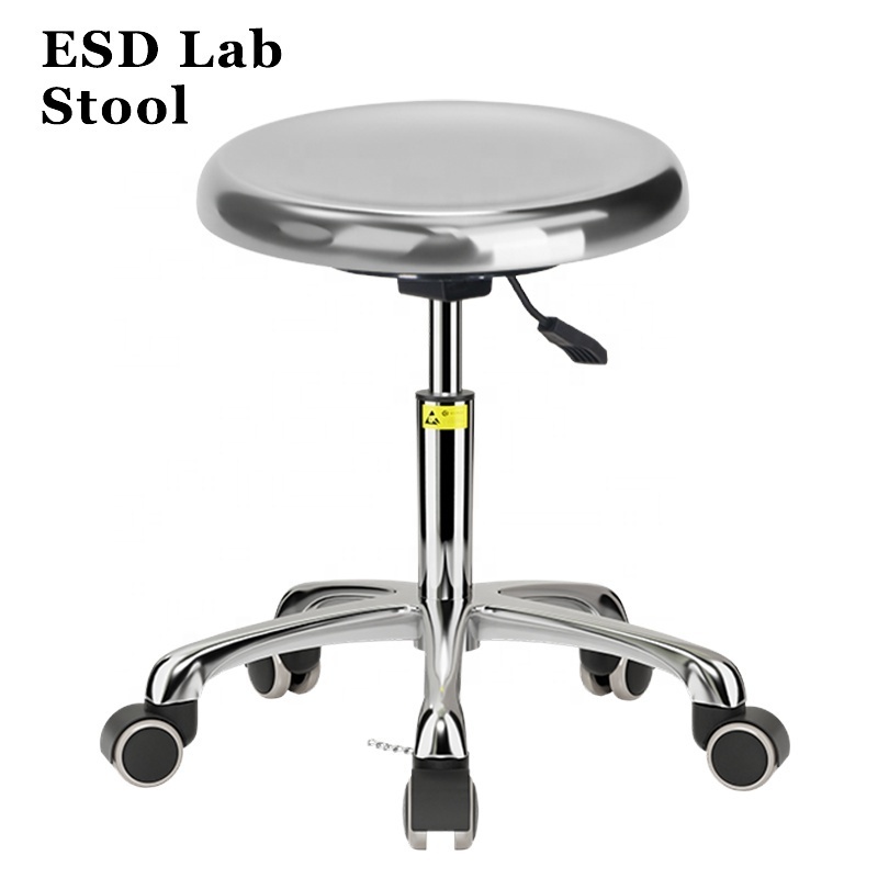 Stainless steel bench durable Factory direct commercial stool for Laboratory workshop school office simple