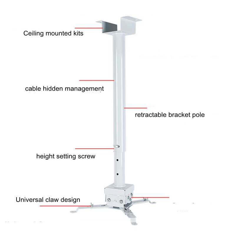 Ceiling mount for pocket projector bracket ceiling wall mount projector ceiling hanger