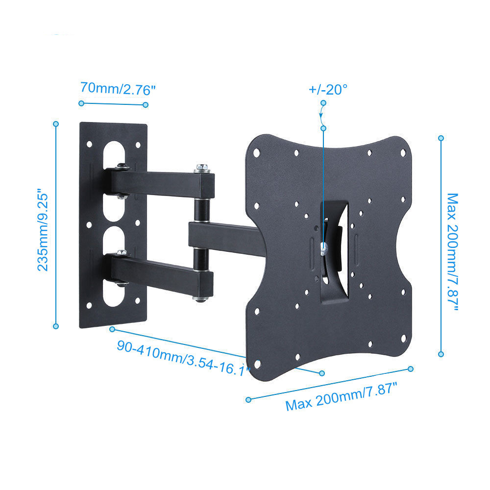 Swivel 180 degrees led lcd tv bracket lcd wall mount tv stand