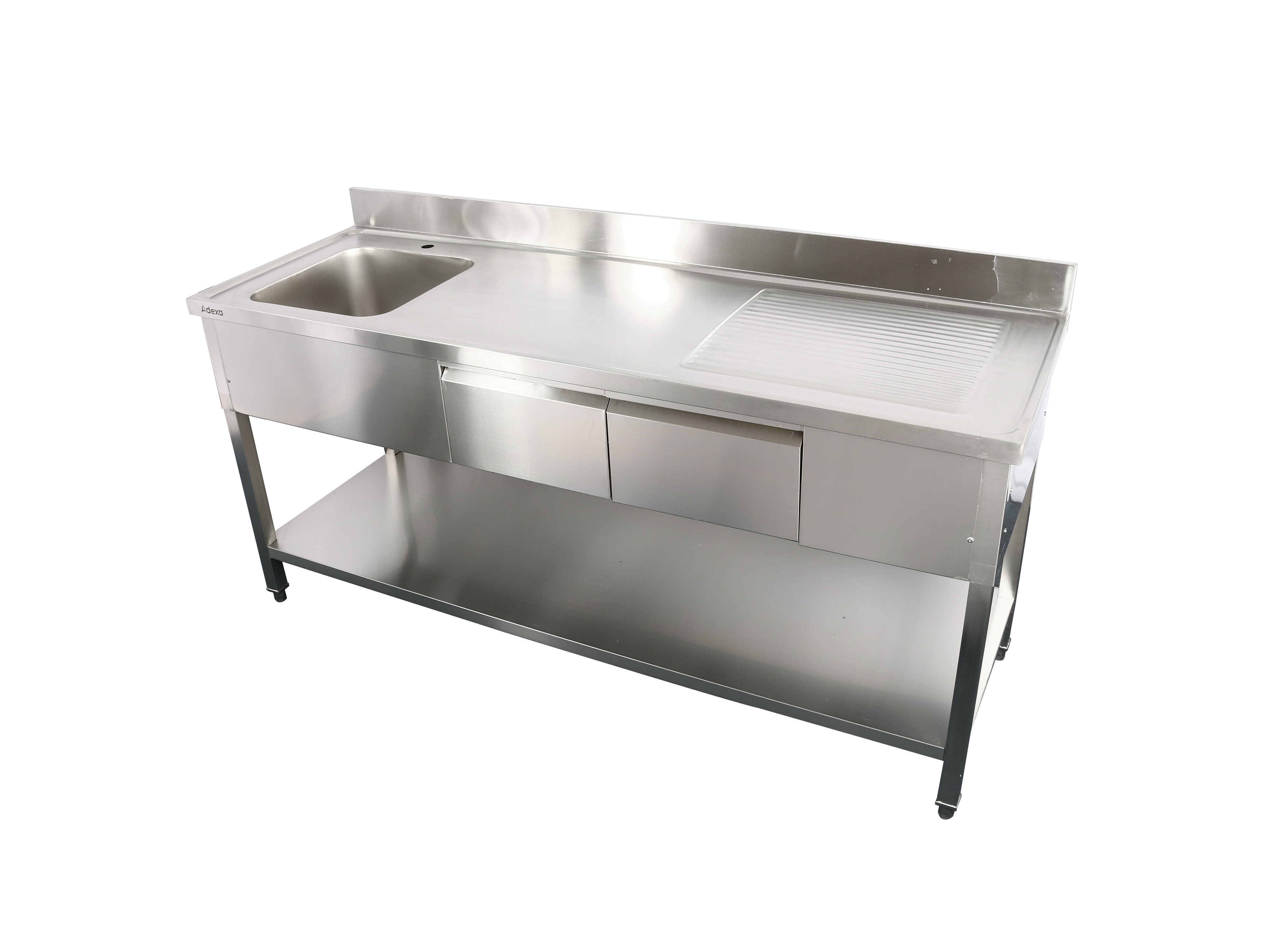 Hotels Restaurant Kitchen Equipment Stainless Steel Working Table with Drawers Work Bench