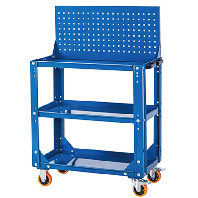 Kinbox 3- Layer US General Pit Tool Box Cart Trolley for Tool Set Storage