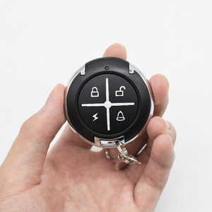 Black Round Self-copying Remote Control Transmitter For Electric Door Garage Gate Wireless Remote Switch - 433MHz