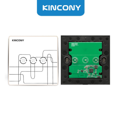 Smart House Lighting Control System ZiGBee Wireless Key 1 gang and Wall Switch Via Smartphone APP kit Long distance