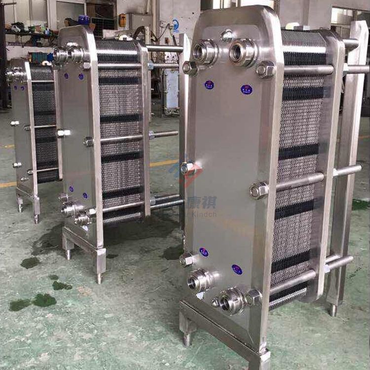 Stainless steel flat plate type heat exchanger