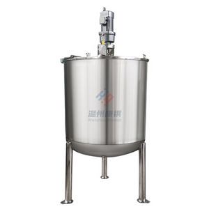 500L shampoo/liquid detergent/emulsion/lotion jacketed mixing tank with scraper stirrer