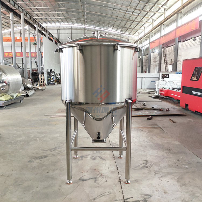 Chemical anti-corrosion conical storage tank olive oil cooling oil storage tank 100L 300L